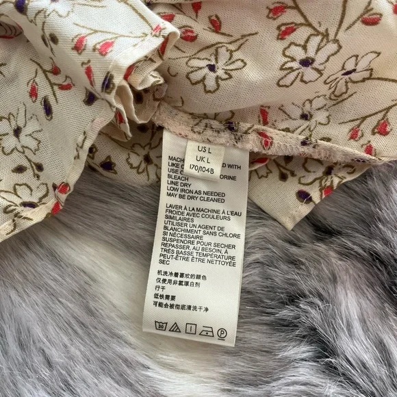 Free People Lost In You Printed Tunic floral large - Picture 10 of 12